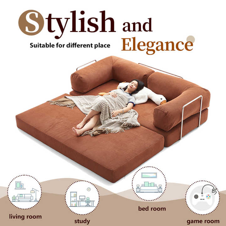 Luxury Living Room Compression Sofas Set Furniture Vacuum Pack Sleeper Folding Sofa Bed Compressed for Home Cama Modular