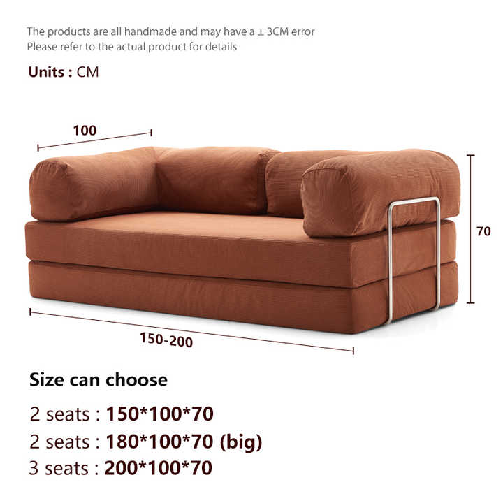Luxury Living Room Compression Sofas Set Furniture Vacuum Pack Sleeper Folding Sofa Bed Compressed for Home Cama Modular
