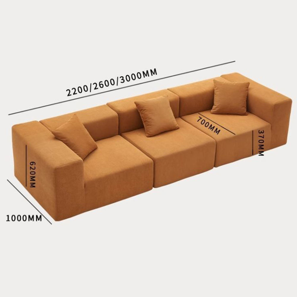 Modern Living Room Sofas Set Furniture Custom Modular Compressed Sofa 3 Seater Sofa